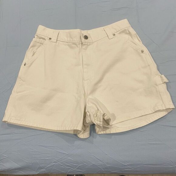Vintage Lee White Shorts - Picture 1 of 8